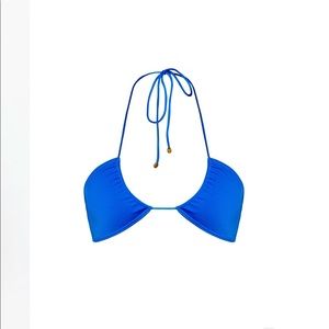 Sommer Swim Xena Sirius - Halter Bikini Top - Blue - Size XS